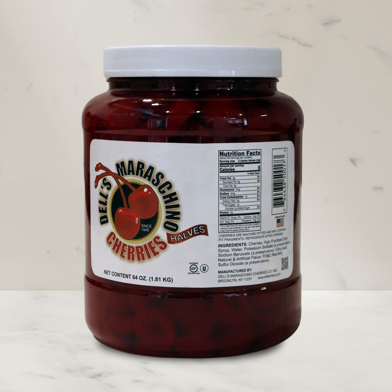 Maraschino Cherry Halves