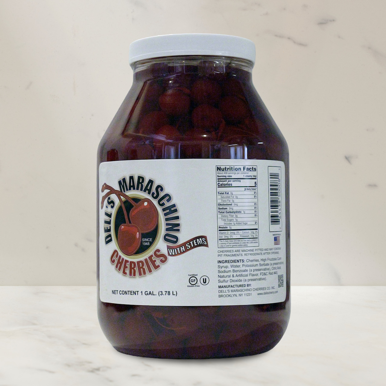 Maraschino Cherries With Stems