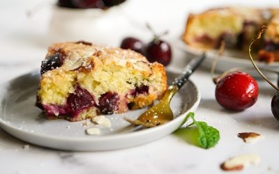 Classic Cherry Almond Pound Cake